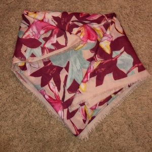 Flowery Scarf